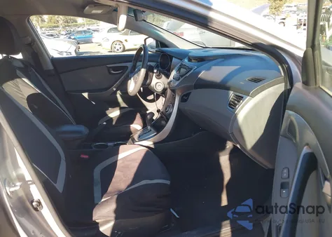 2012 Hyundai Elantra Gls z USA, uszkodzony, nr VIN 5NPDH4AE5CH121397